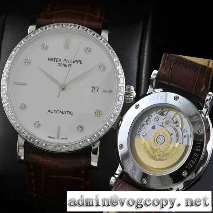 自動巻き スイスムーブメント  男性用腕時計 patek philippe philippe パテックフィリップ  メンズ腕時計
